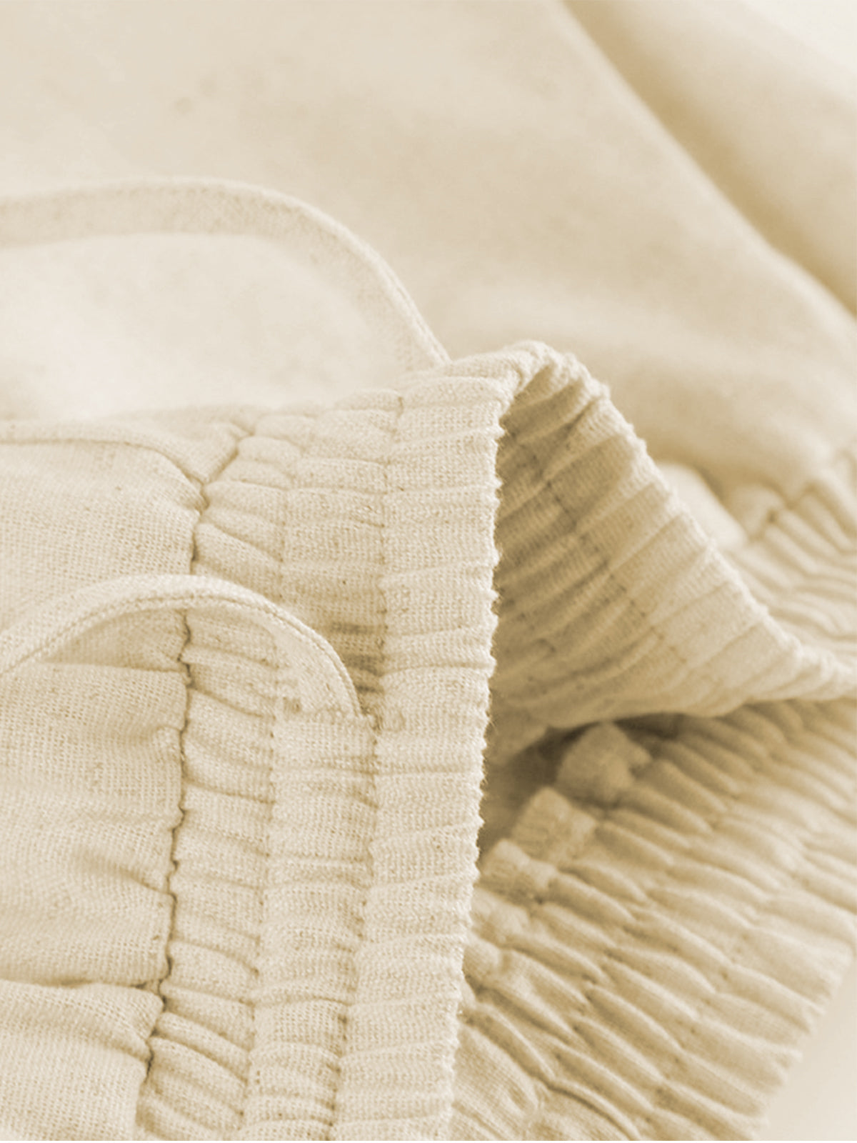 Two-Piece Loose Linen Pants Set