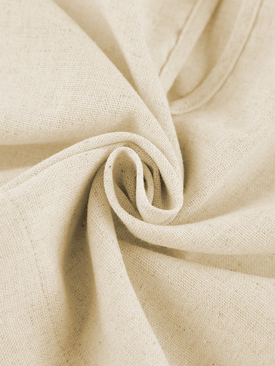 Two-Piece Loose Linen Pants Set