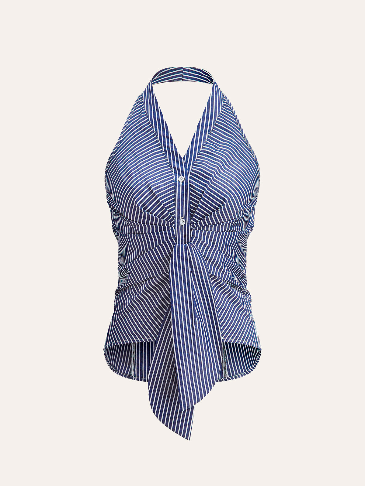 Striped Halter Top