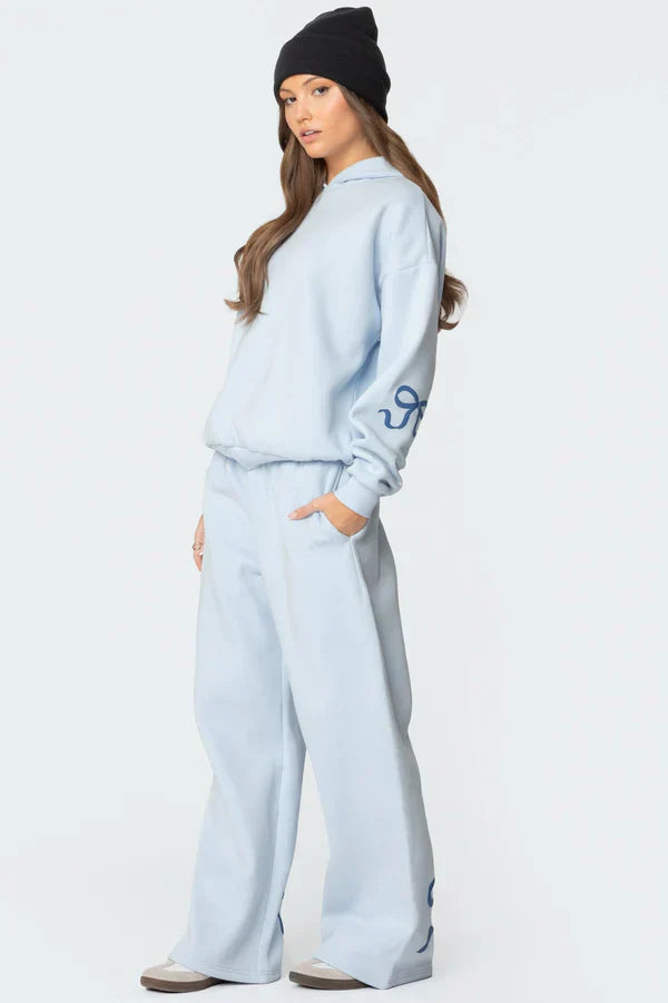 Amelia - Cozy Bow Tracksuit