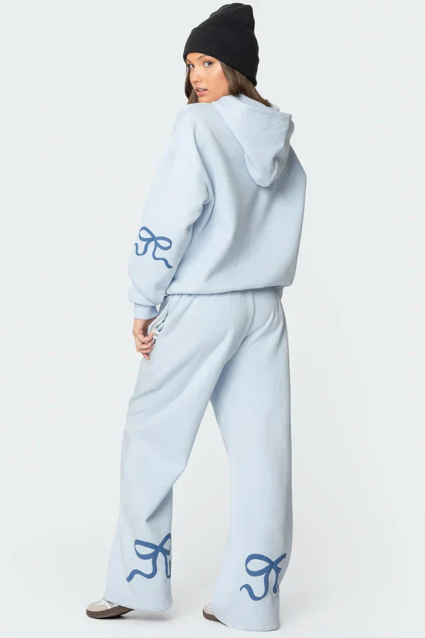 Amelia - Cozy Bow Tracksuit