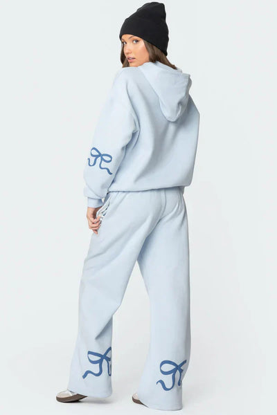 Amelia - Cozy Bow Tracksuit