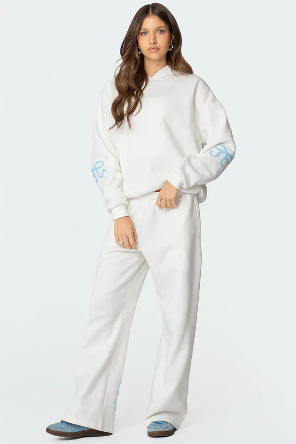 Amelia - Cozy Bow Tracksuit