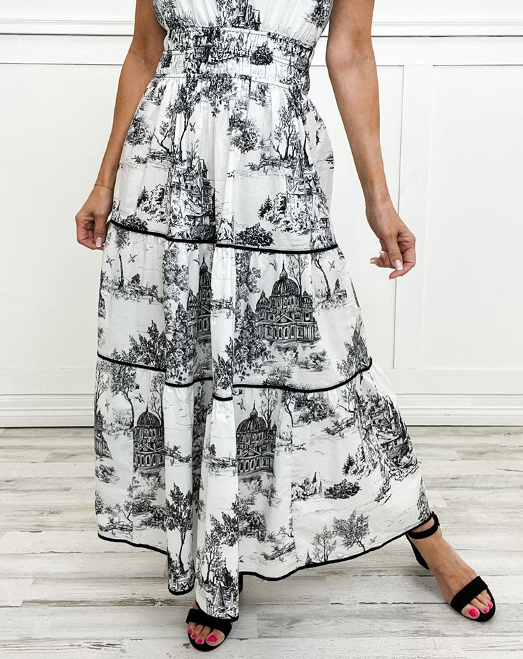 Eliza Classic Toile Maxi