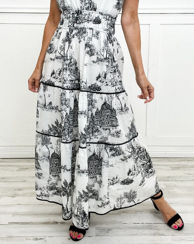 Eliza Classic Toile Maxi