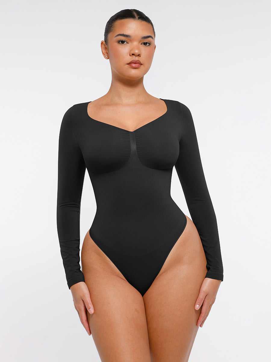 Tummy Control Thong Bodysuit