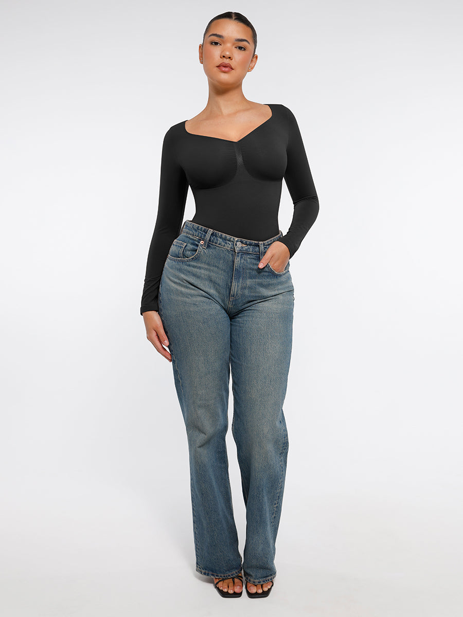 Tummy Control Thong Bodysuit