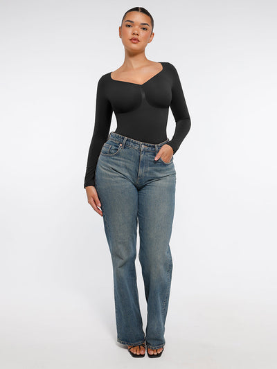 Tummy Control Thong Bodysuit