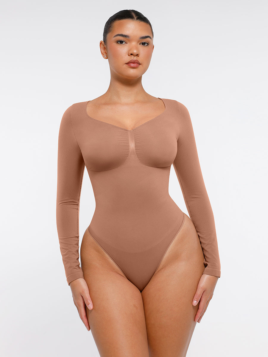 Tummy Control Thong Bodysuit