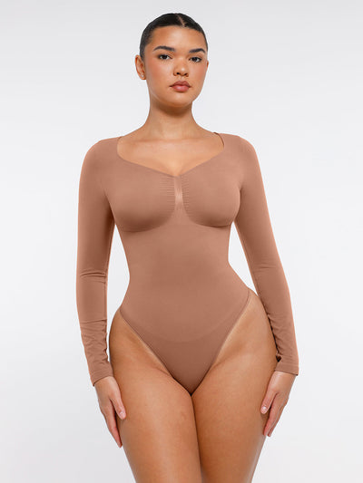 Tummy Control Thong Bodysuit
