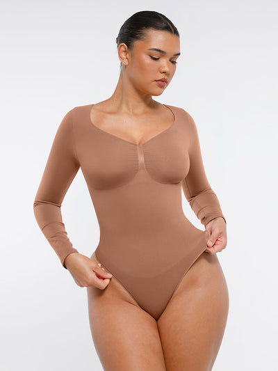 Tummy Control Thong Bodysuit