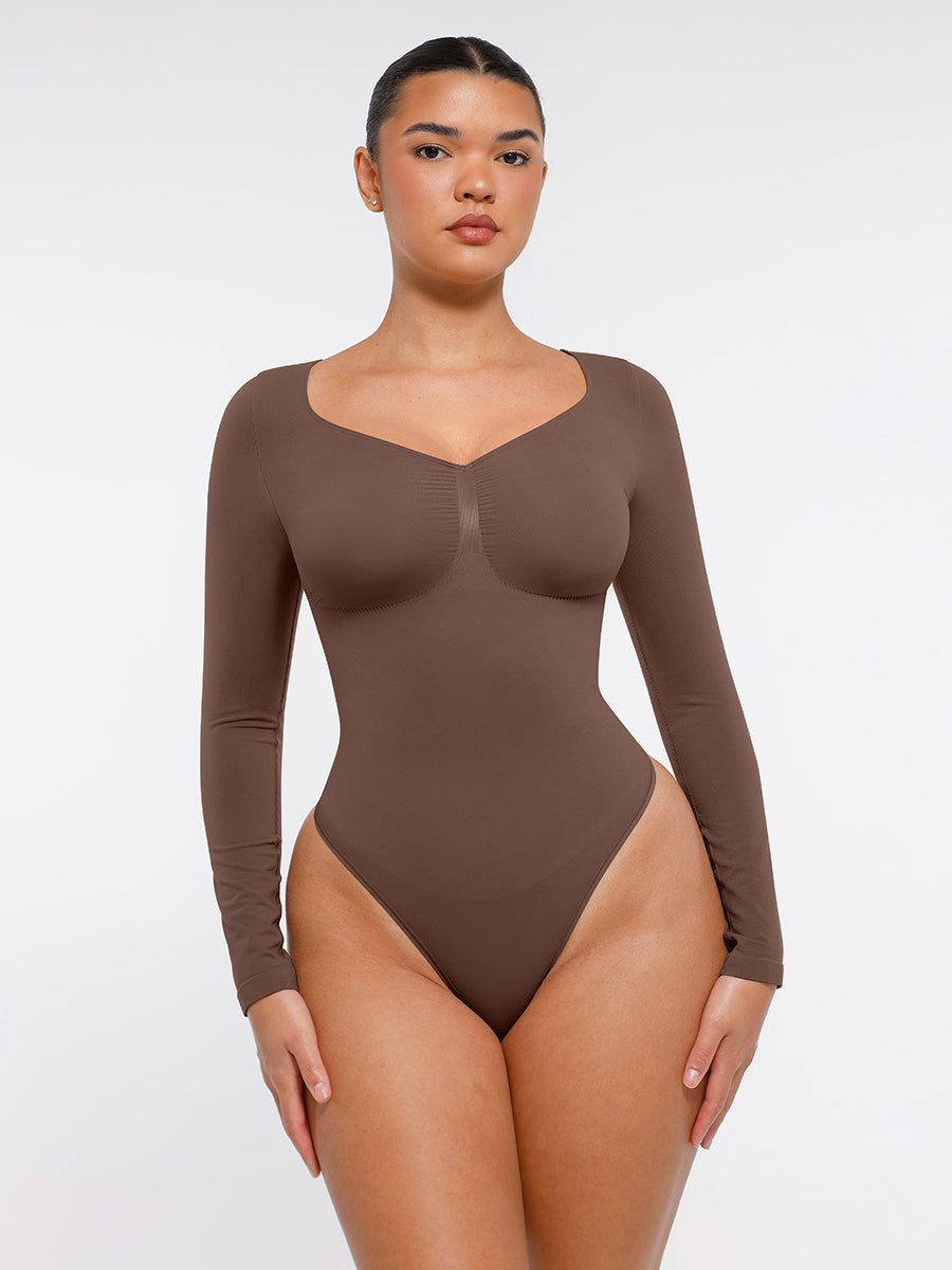 Tummy Control Thong Bodysuit