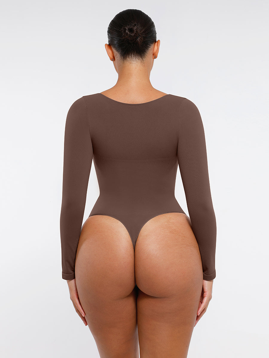 Tummy Control Thong Bodysuit