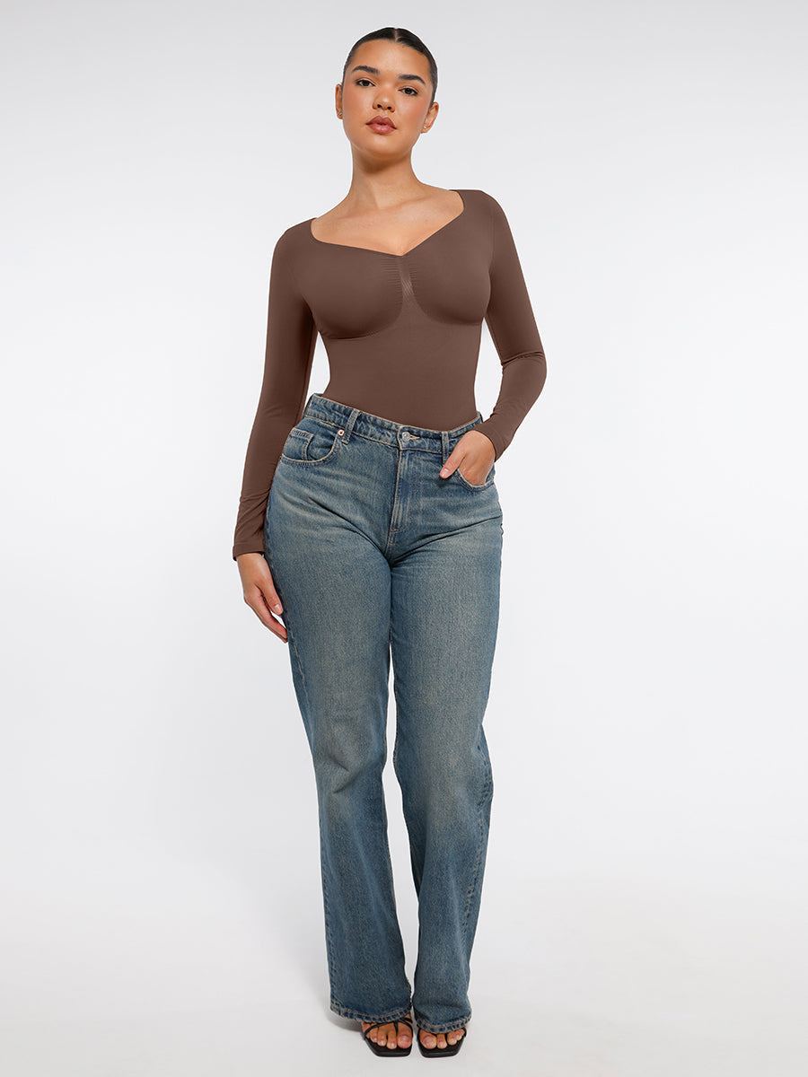 Tummy Control Thong Bodysuit