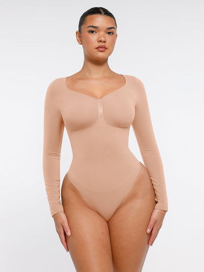 Tummy Control Thong Bodysuit