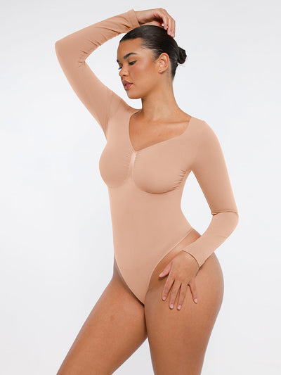 Tummy Control Thong Bodysuit