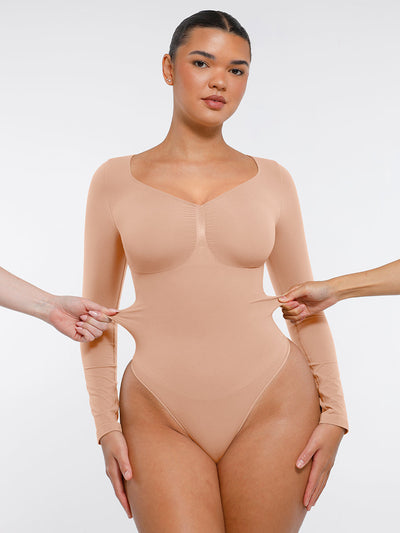 Tummy Control Thong Bodysuit