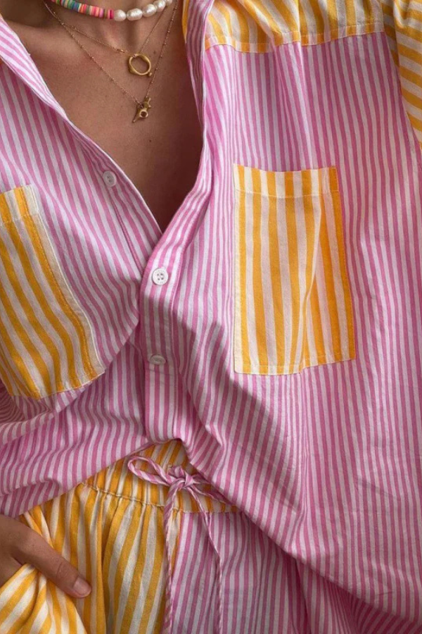 Mary – Colorful Set with Stripes