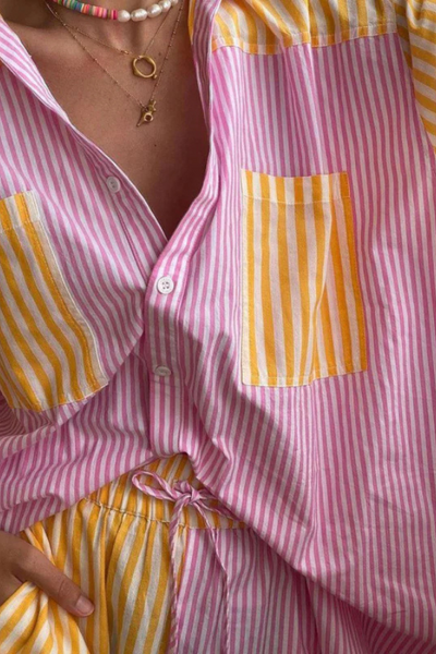 Mary – Colorful Set with Stripes