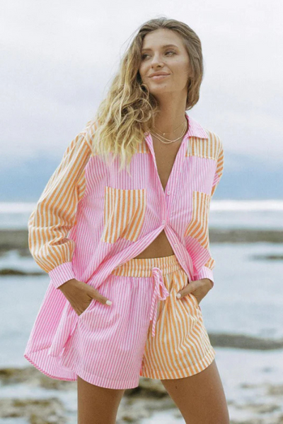 Mary – Colorful Set with Stripes
