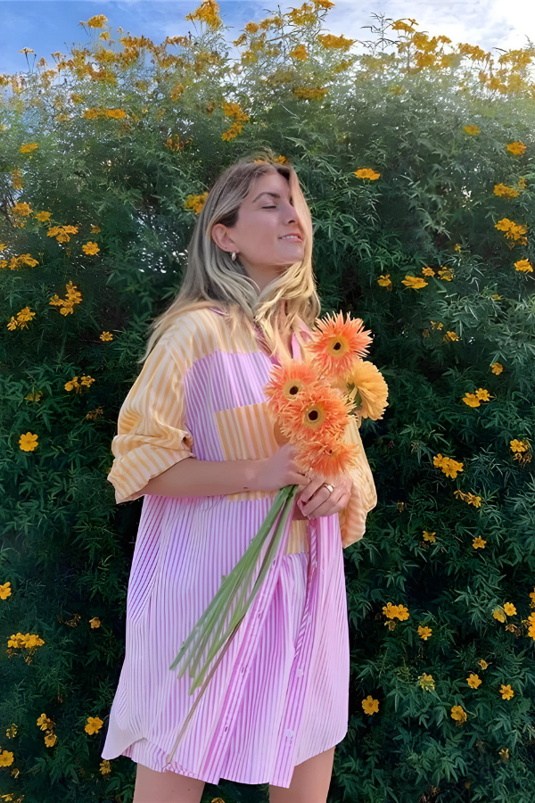 Mary – Colorful Set with Stripes