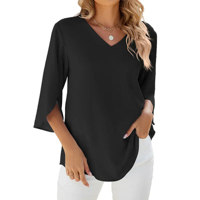 V-neck Blouse