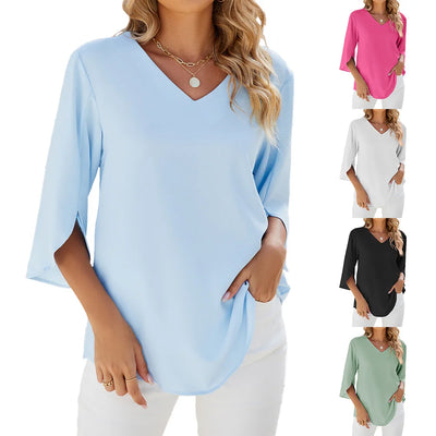 V-neck Blouse