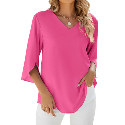 V-neck Blouse