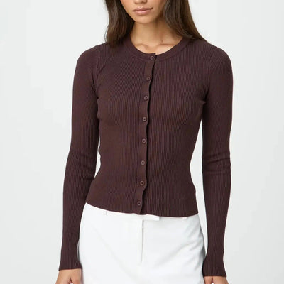 Bianca – Coquette Ribbed Crop Top