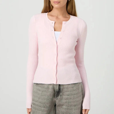Bianca – Coquette Ribbed Crop Top