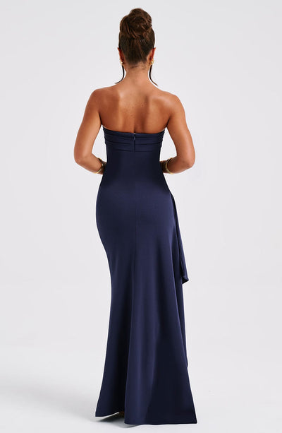 Vittoria Maxi Dress - Navy Blue