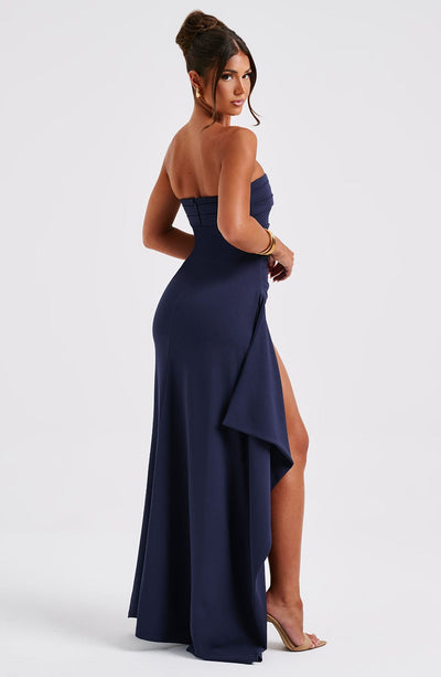 Vittoria Maxi Dress - Navy Blue